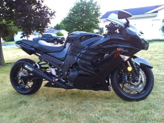 20" Black Megaphone Full Exhaust