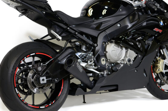 Brock's Alien Head 2 Black Full Exhaust Fits 15-18 BMW S1000RR - Image 4