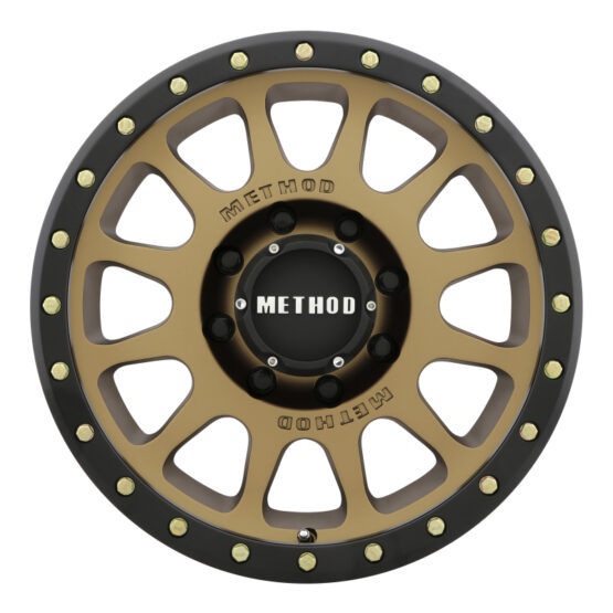 MR305 NV 17x8.5 0mm Offset 8x6.5 130.81mm CB Bronze/Black Street Loc Wheel - Image 2