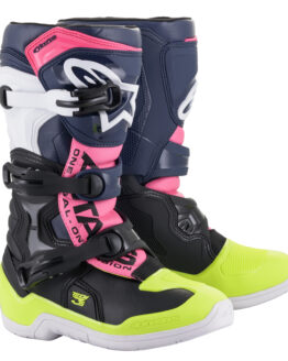 Youth Tech 3S Boots Black/Dark Blue/Neon Pink US Y-01