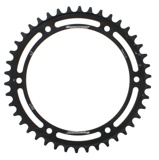 Supersprox Steel Rear Sprocket 42T Black 530 Chain