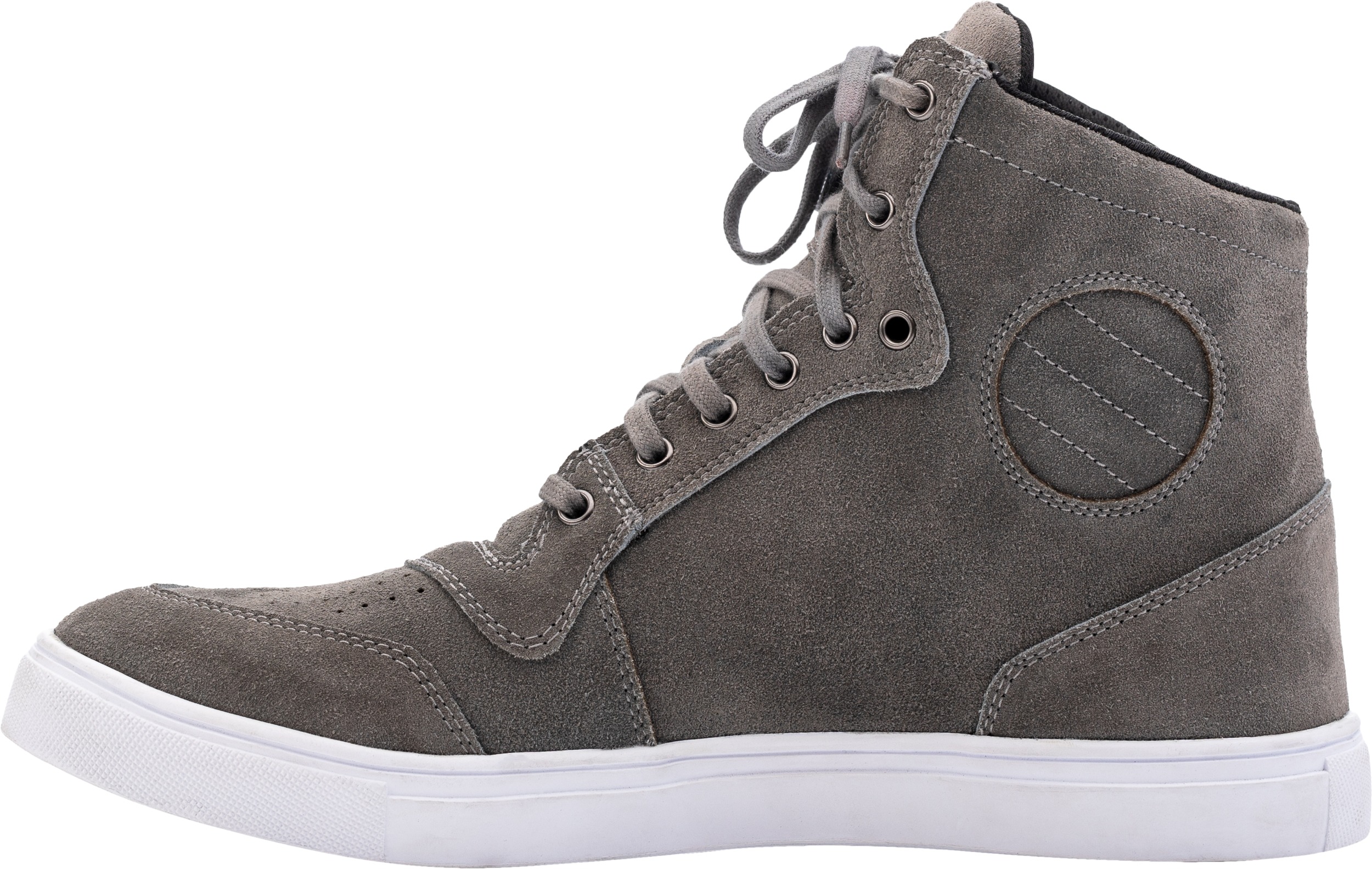 RST HiTop Moto Sneaker CE Boot Grey Suede Size 7 - Image 5
