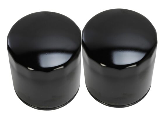 HF174B Oil Filter - Black - 2 Pack