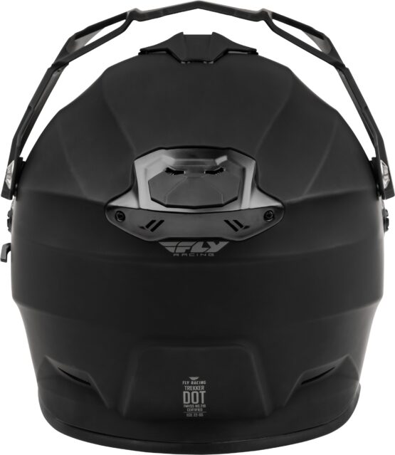 Fly Racing Trekker Solid Helmet Matte Black X-Small - Image 4