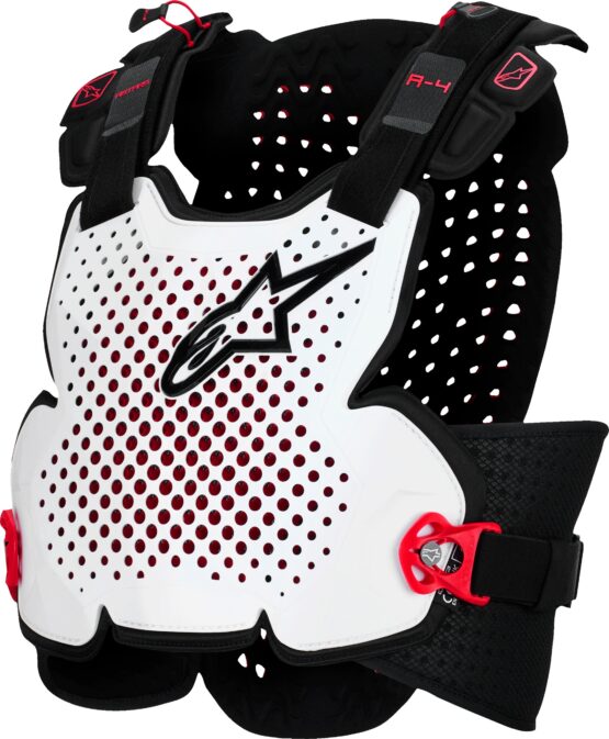 Alpinestars A-4 Plasma Roost Guard Black/Red/White XL/2XL