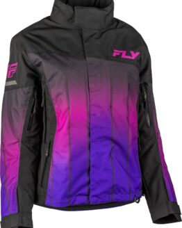 Fly Racing Women's SNX Pro Jacket Purple/Black Small