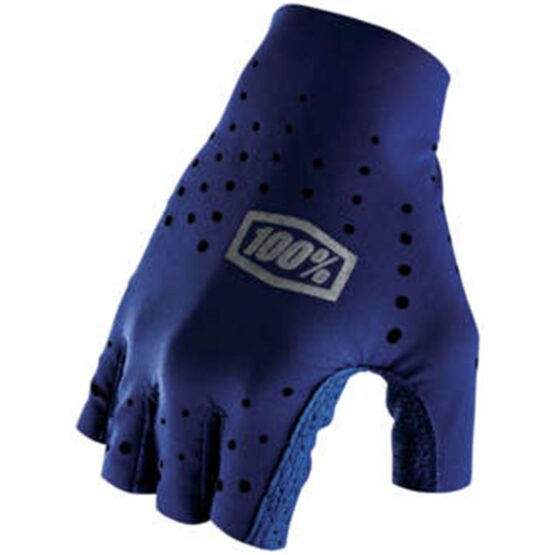 100% Women's Sling Bike Short Finger Gloves - Navy