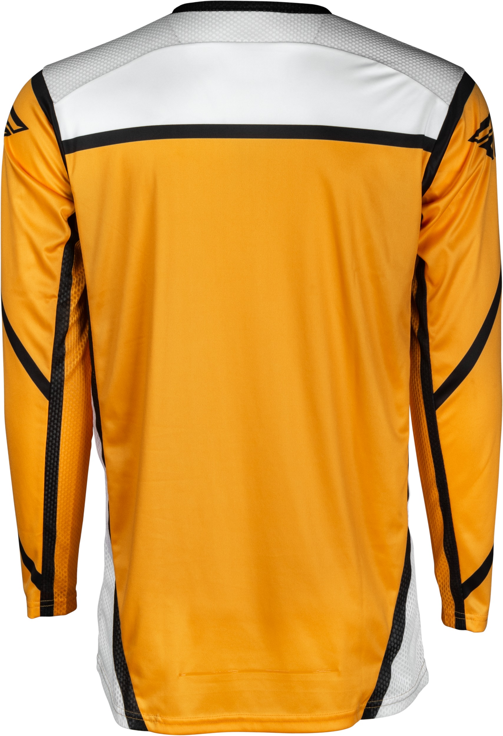 Fly Racing Lite Jersey White/Black/Mustard 2X-Large - Image 2