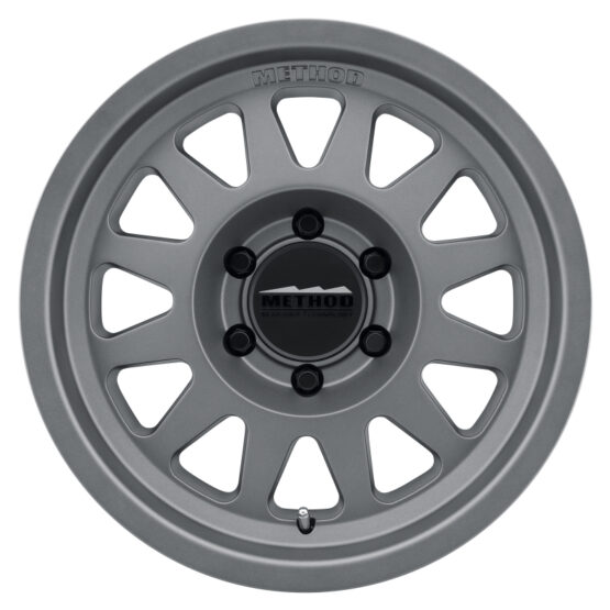 MR704 17x8.5 0mm Offset 5x5.5 108mm CB Matte Titanium Wheel - Image 2
