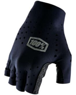 100% Women's Sling Bike Short Finger Gloves - Black