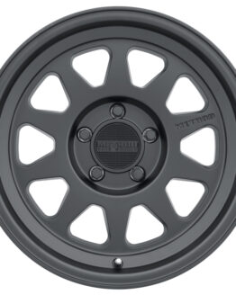 MR316 17x8.5 0mm Offset 5x150 110.5mm CB Matte Black Wheel