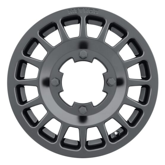 MR407 Bead Grip 15x6 / 5+1/51mm Offset / 4x156 / 120mm CB Matte Black Wheel - Image 3