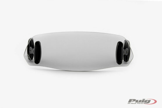 Puig Multi-Adjustable Clip-On Windshield Visor Smoke