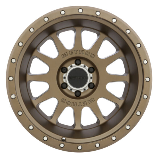 MR605 NV 20x10 -24mm Offset 6x135 87mm CB Method Bronze Wheel - Image 2