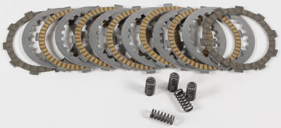 Complete Clutch Plate Kit - Fibers & Spring w/ Steels