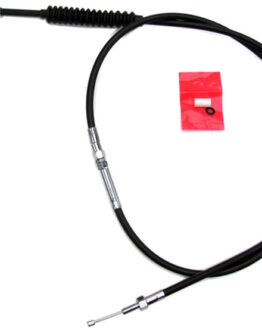 Motion Pro Black Vinyl Clutch Cable LW For Harley Davidson Models