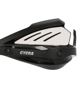 Cycra Voyager Dual Road Handguards Black/White Fits 2021 Yamaha Tenere 700