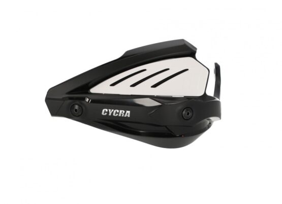 Cycra Voyager Dual Road Handguards Black/White Fits 2021 Yamaha Tenere 700