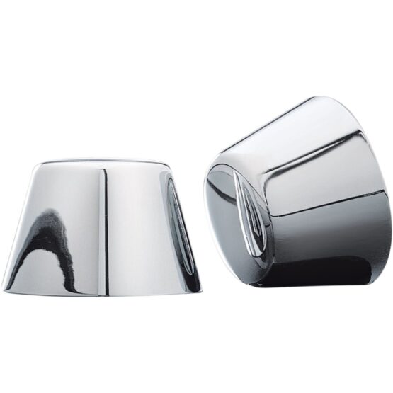 Kuryakyn Front Axle Nut Caps Chrome - Pair