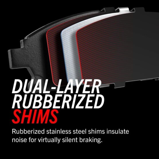 Front Z23 Evolution Sport Brake Pads w/Hardware - Image 6