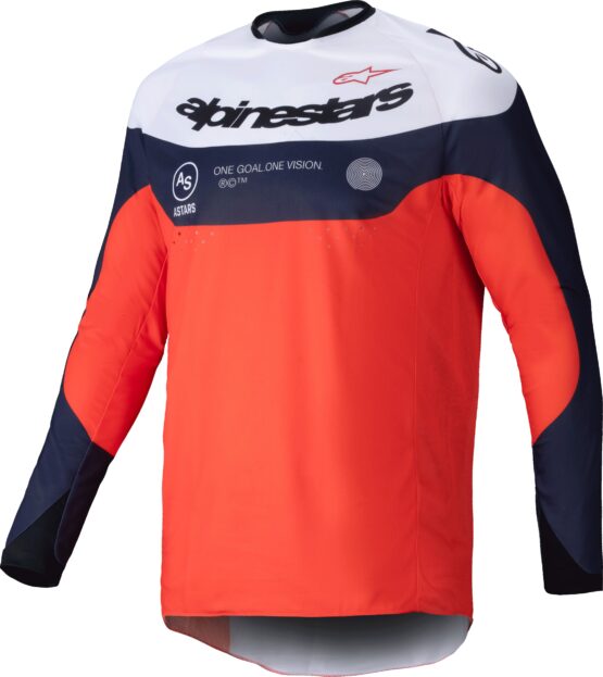 Alpinestars Pro-Dura Jersey Navy/Hot Orange/White LG