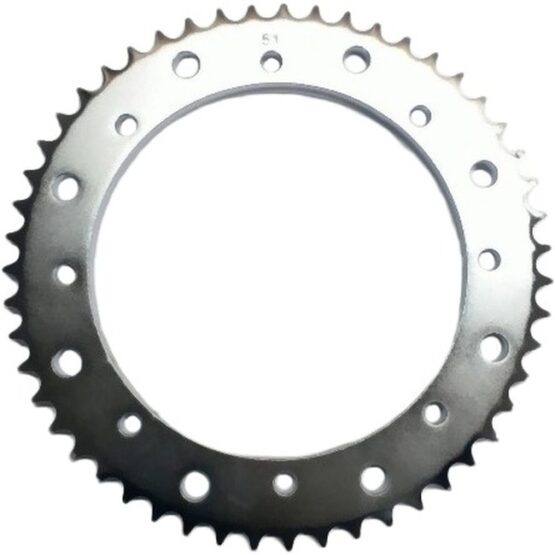HardDrive 51 Tooth Silver Rear Sprocket for Cush Drive Conversion Kit