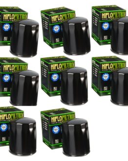 HF170B Oil Filter - Black - 8 Pack