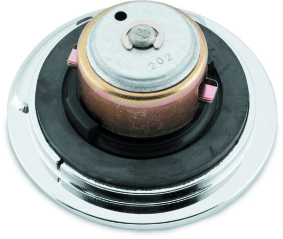 Bikers Choice Locking Flush Gas Cap Chrome Custom Application - Image 2