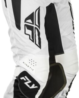 Fly Racing Kinetic Mesh Sym Pants White/Black Size 32