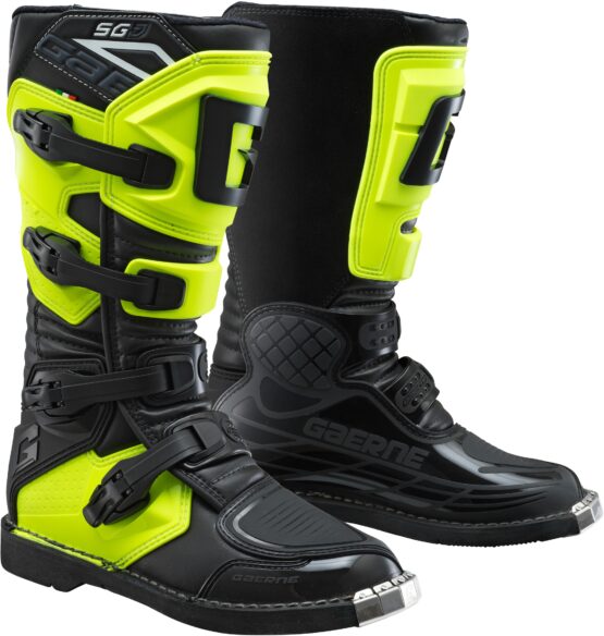 Gaerne SGJ Boot Fluorescent Yellow Youth Size 3 - Image 2