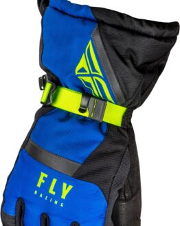 FLY Racing Cascade Gloves Black/Blue/Hi-Vis 3X