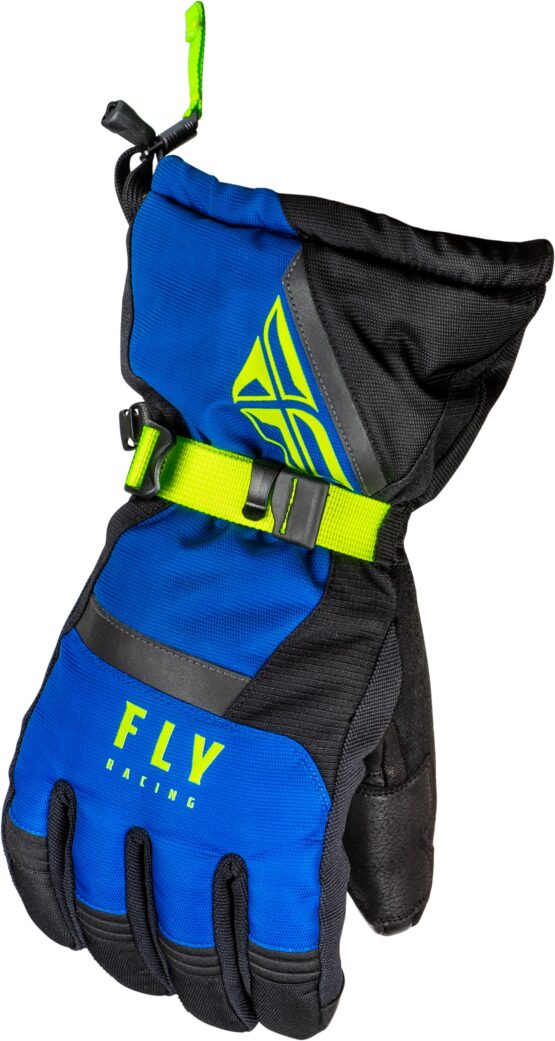 FLY Racing Cascade Gloves Black/Blue/Hi-Vis 3X