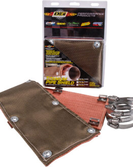 Titanium Flexible Heat Shield 4"x12"