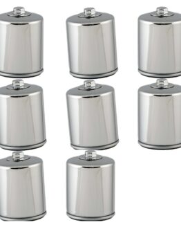 HF171CRC Race Oil Filter Chrome - 8 Pack