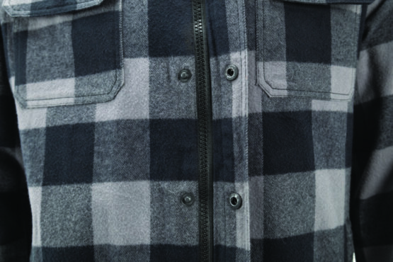 Kuryakyn Vise Flannel Moto Shirt Black Large Men's - Image 7