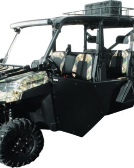 DragonFire Racing UTV Doors Black For 19-23 Ranger Crew XP 1000