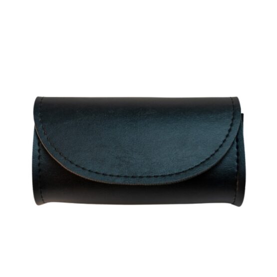 Willie & Max Handlebar or Windshield Pouch Black Synthetic Leather - Image 2