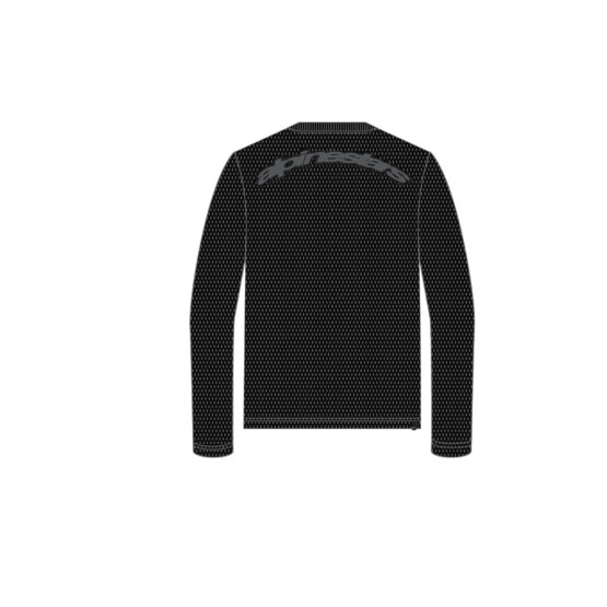 Alpinestars Inclinate Mesh Long-Sleeve T-Shirt Black Medium Men's - Image 3
