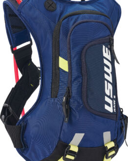 USWE Raw 8 Factory Blue 3.0L Hydration Pack with Plug-n-Play Tube
