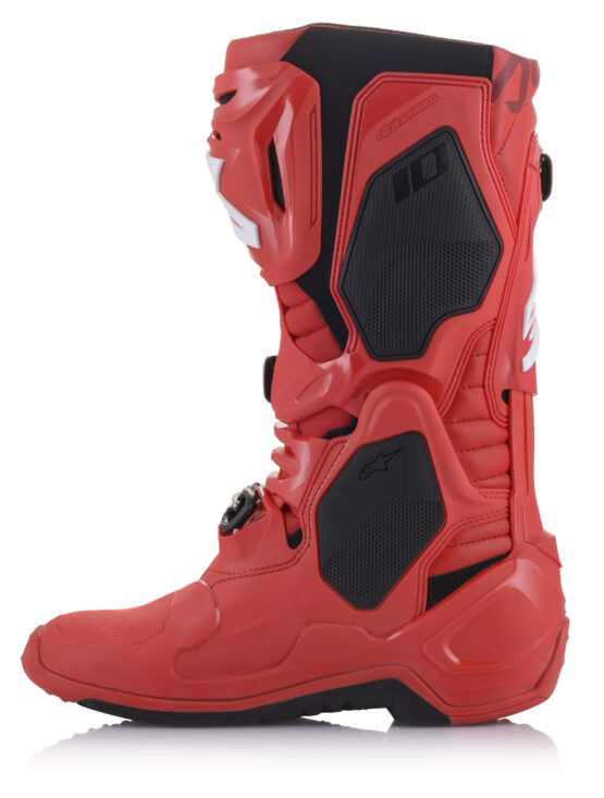 Alpinestars Tech 10 Boots Red Size 8 Off-Road Motocross - Image 3