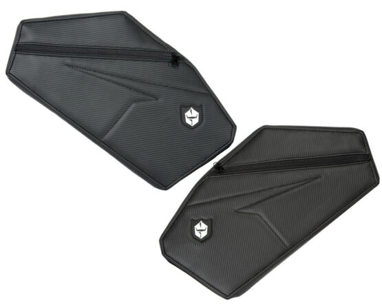 Pro Armor Rear Door Knee Pads with Storage Blue For Polaris RZR Pro XP 4