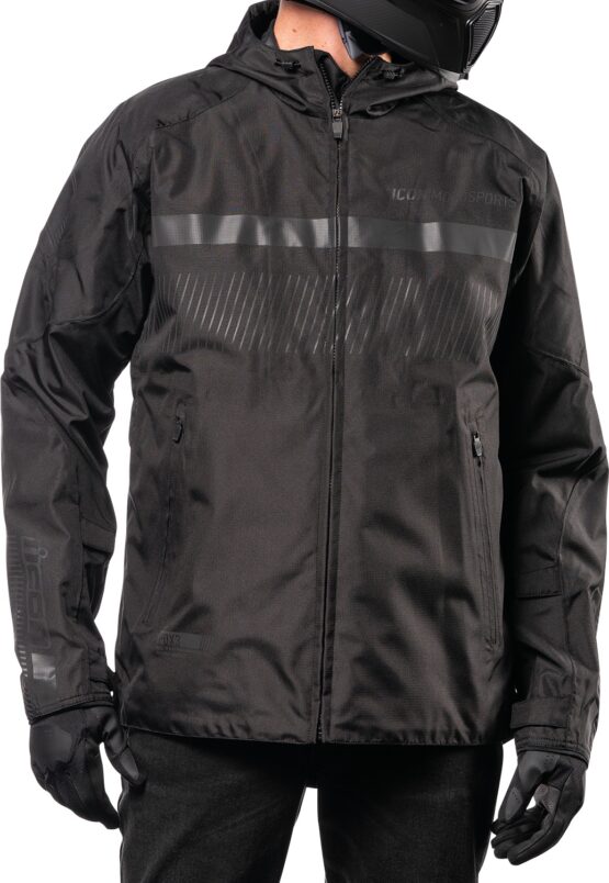 ICON PDX3 Jacket Black Men's 3XL - Image 3