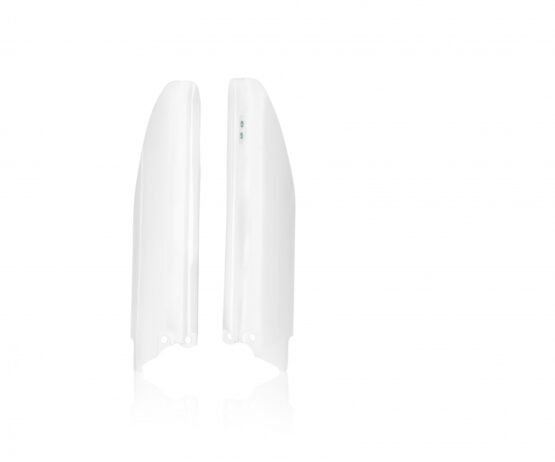 White Lower Fork Cover Set
