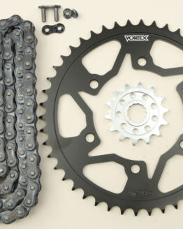 V3 Chain & Sprocket Kit Black SX Chain 520 14/46 Black Steel