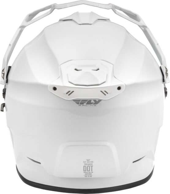 Fly Racing Trekker Solid Helmet White X-Small - Image 4