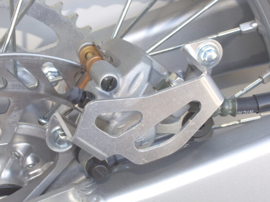 Works Connection Aluminum Rear Caliper Guard Fits KX/KDX/KLX