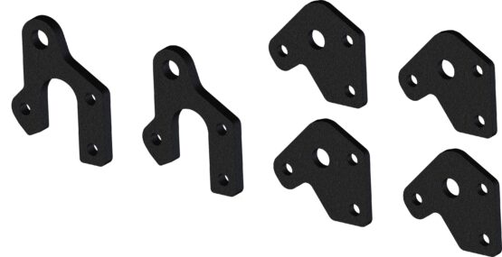 KFI 2 Inch UTV Plow Lift Kit For Lifted UTVs, Fits KFI Push Tubes