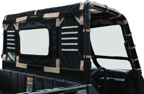 QuadBoss Soft Rear Window Black Fits 15-19 Polaris Ranger 1000 Diesel
