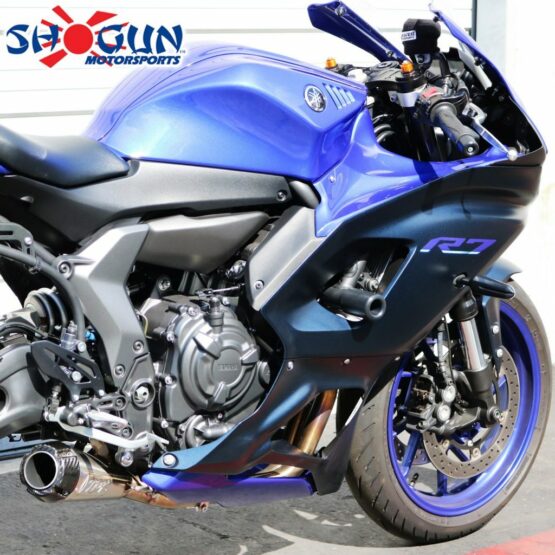 Shogun Frame Sliders Black For Yamaha YZF-R7 2022-2024 - Image 2
