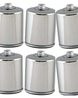 HF171CRC Race Oil Filter Chrome - 6 Pack